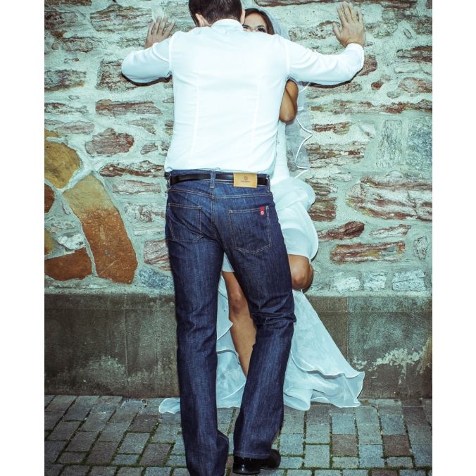 jeans blauer freund